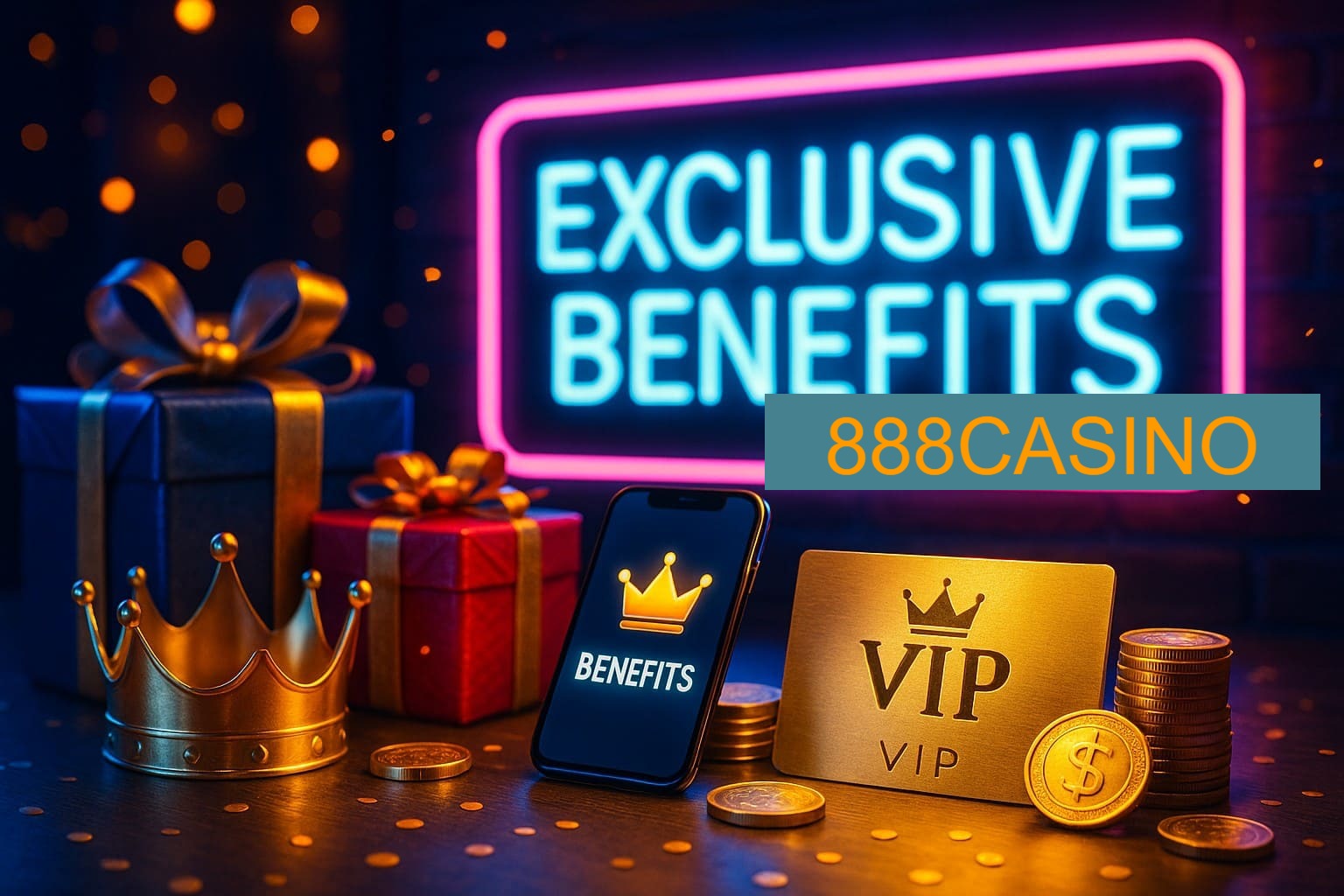 Benefícios do 888CASINO