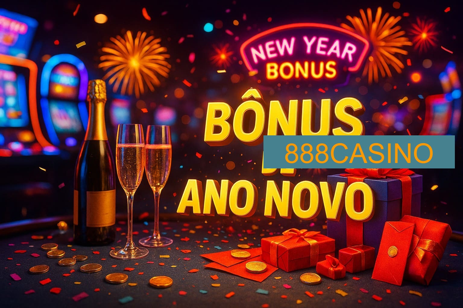 Promoções de Ano Novo no 888CASINO